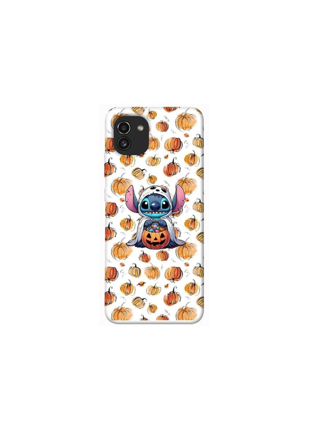 Чехол на Samsung Galaxy A03 Halloween Stitch ver.3 Frontalka (365305567)