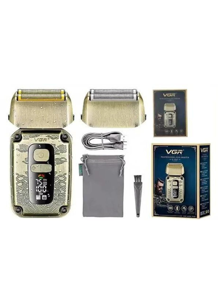 Акумуляторна сіткова електробритва-шейвер VGR V-337 (301907217)