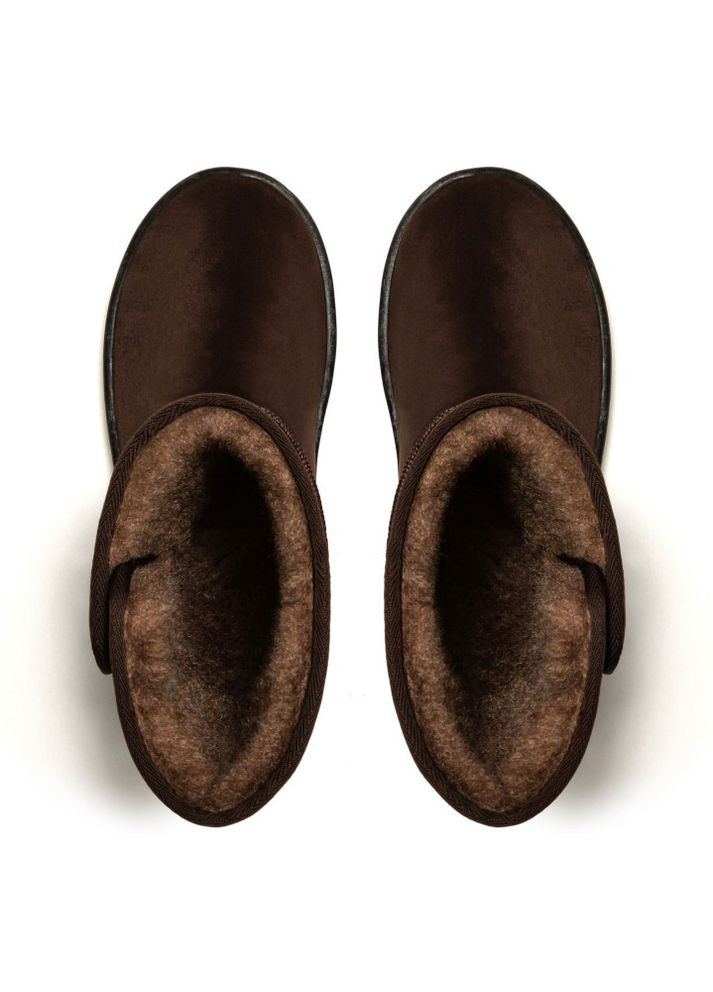 Коричневые угги детские addison коричневые Oldcom