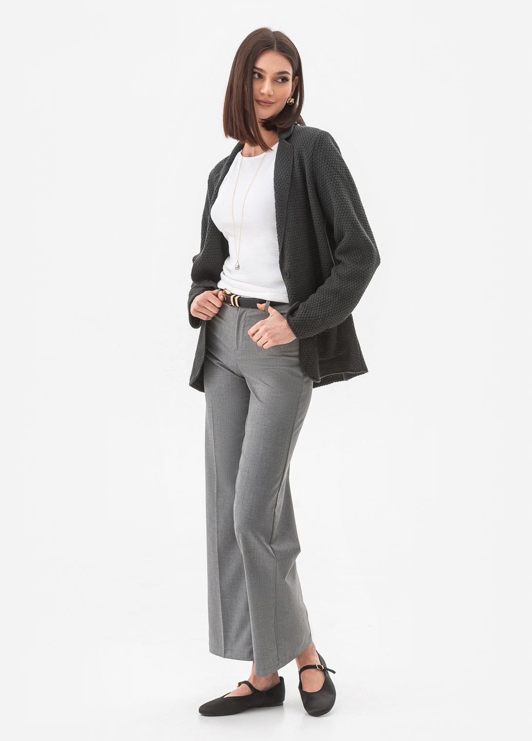 Женский пиджак «рисовой» вязки SVTR (354934181)