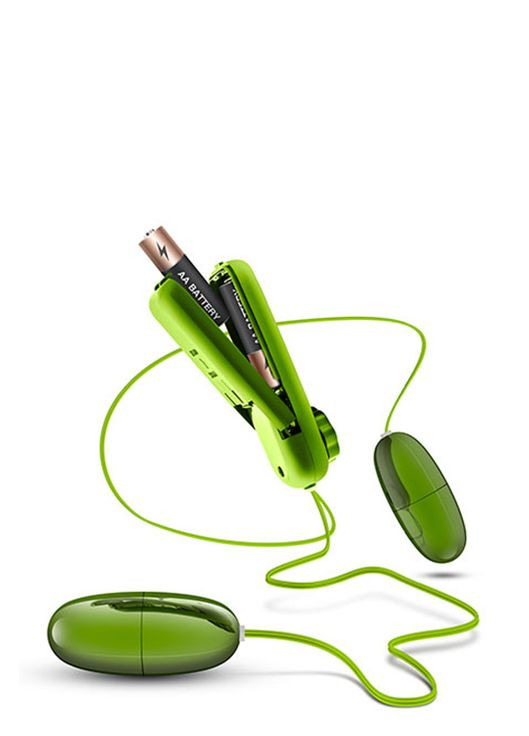 T330763 подвійне віброяйце B yours DOUBLE POP EGGS LIME Blush (306440706)