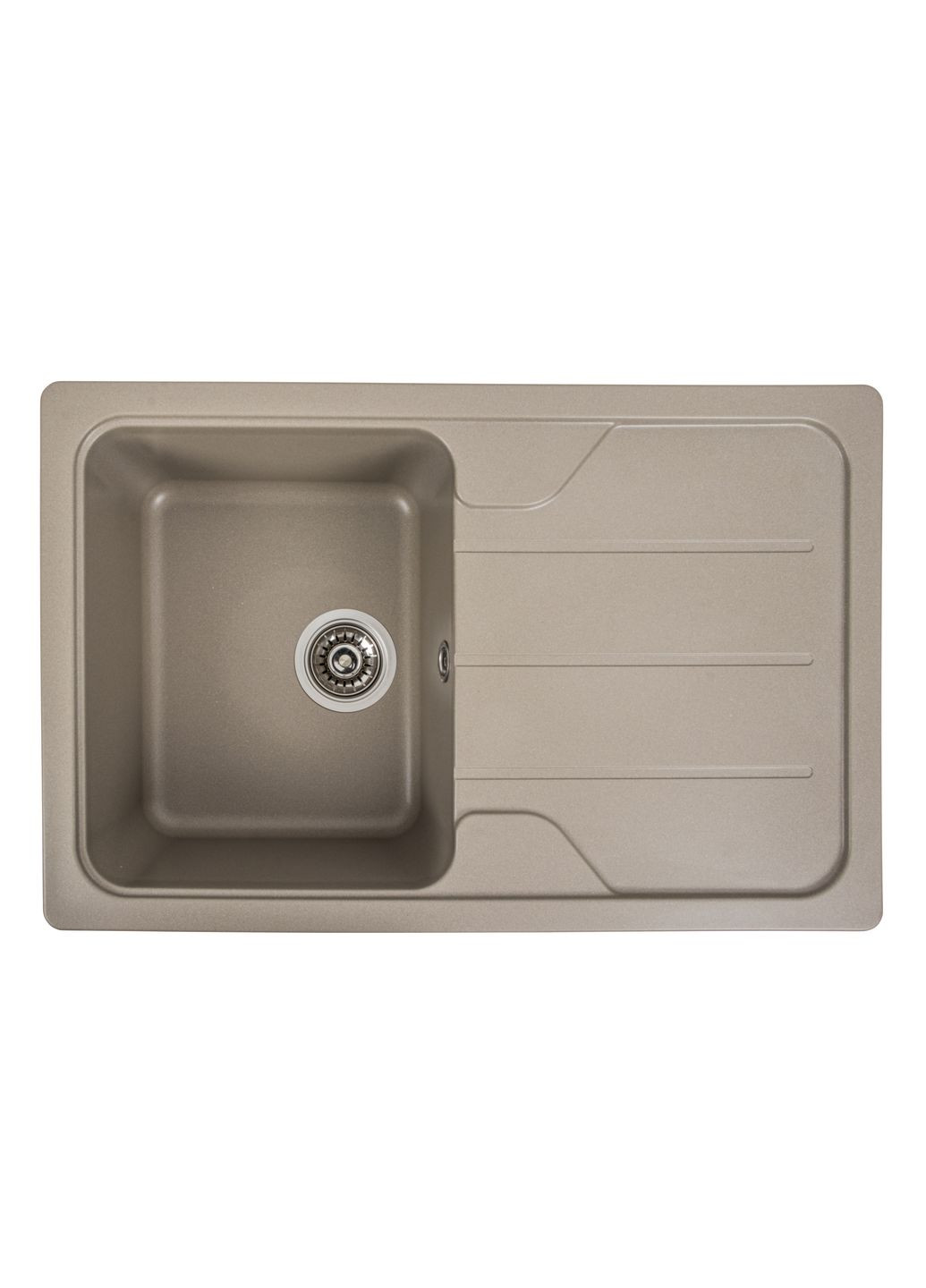 Гранітна мийка для кухні 7850 VERONA матовий Титан Platinum (269793889)