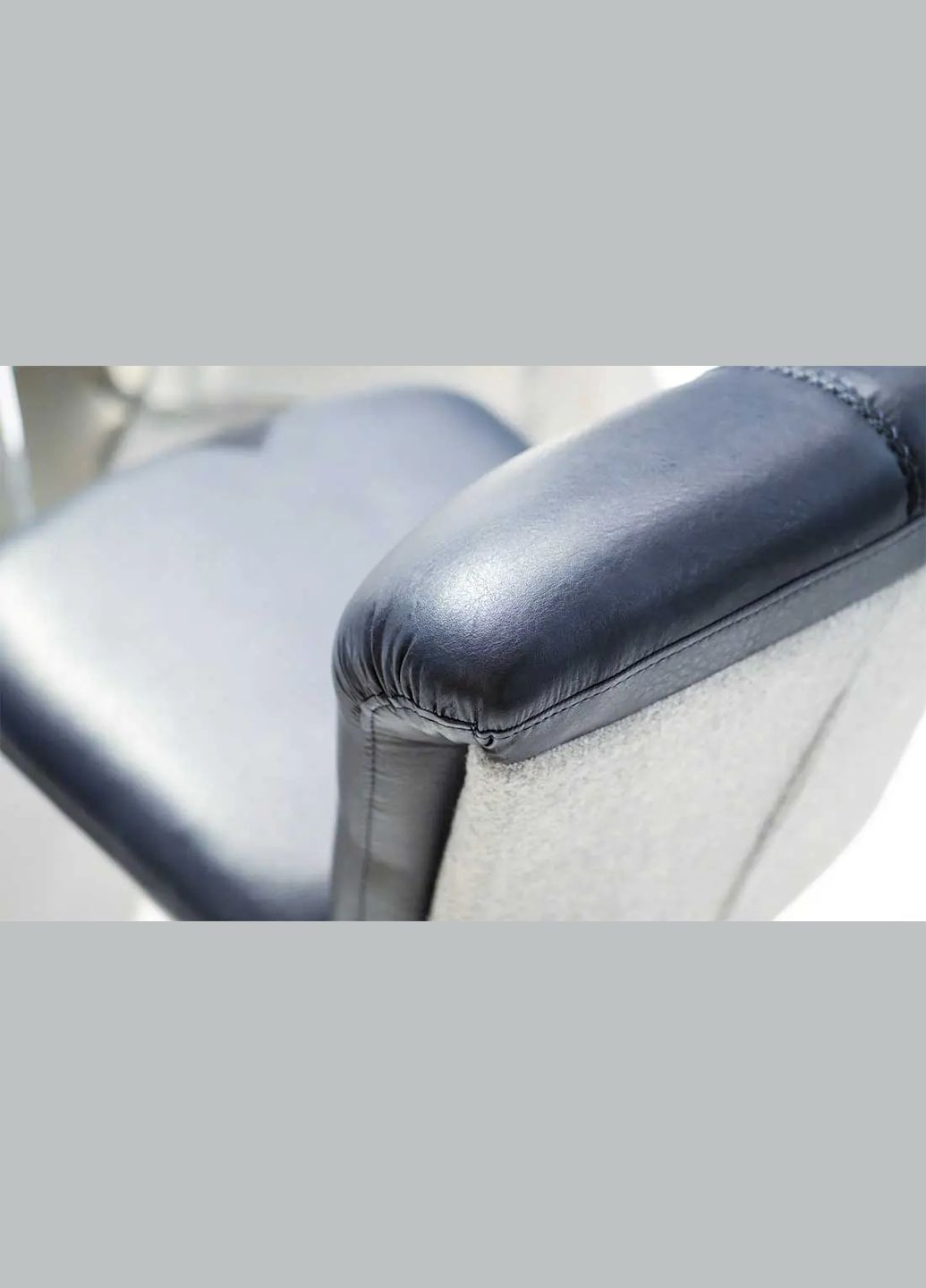 Стілець з екошкіри Софт сіро Prestol (352267863)