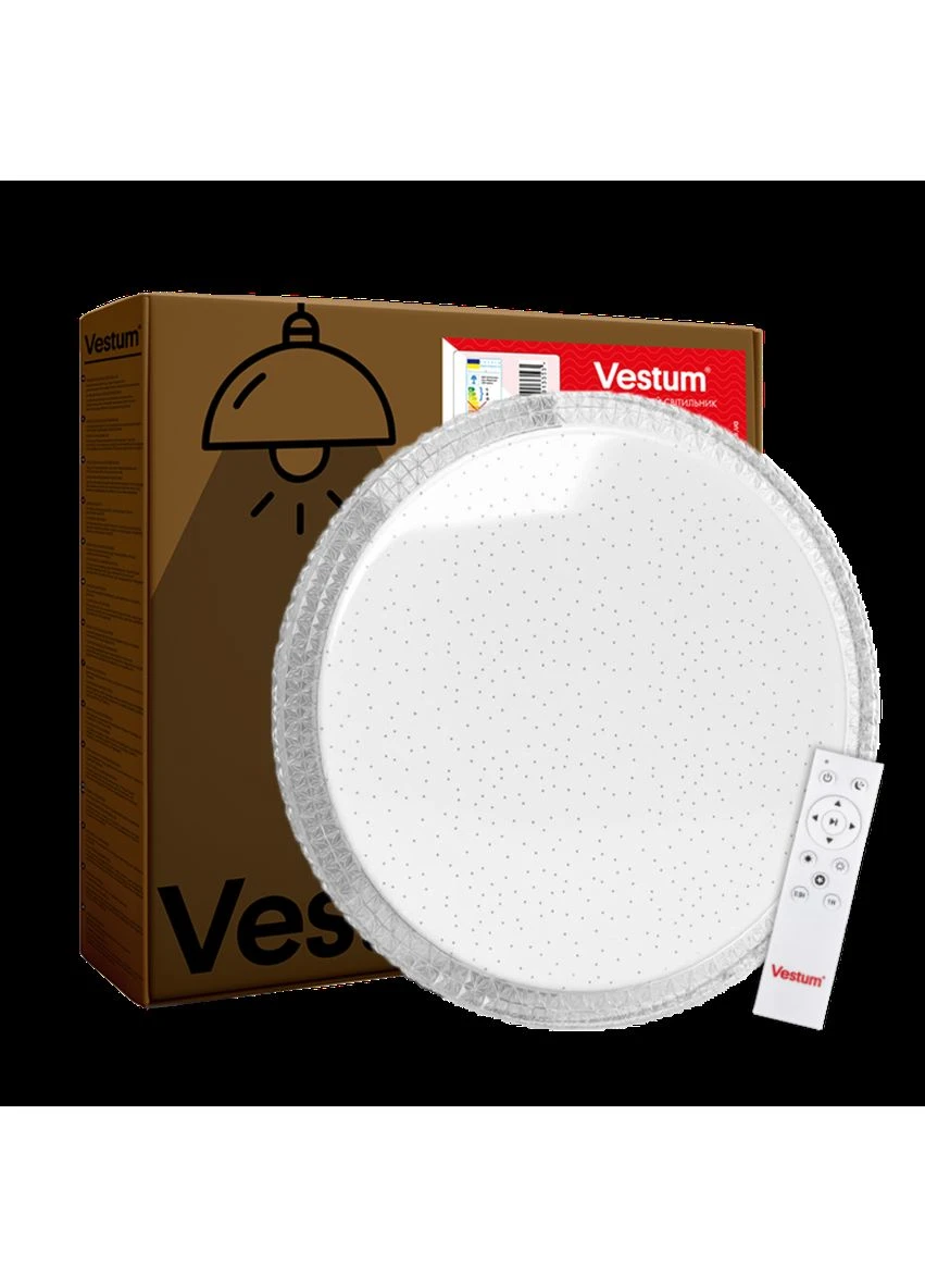 CRYSTAL звездное небо 80W 490*65мм 3000K-6500K с ДУ Vestum (374991418)
