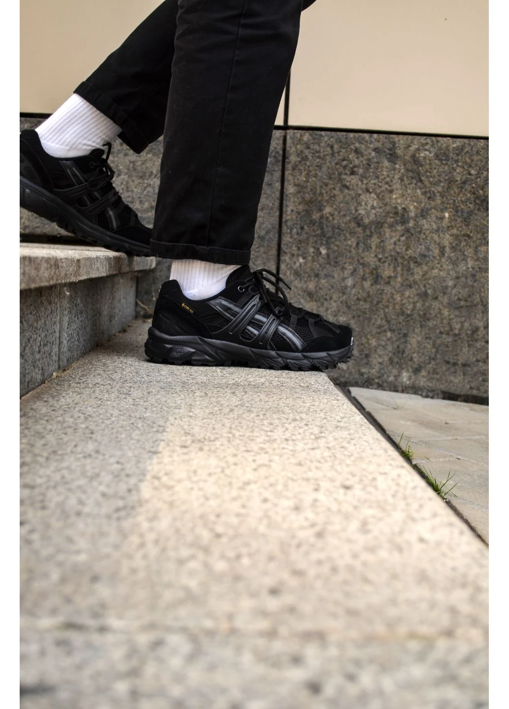 КРОССОВКИ ЖЕНСКИЕ ASICS GEL-SONOMA 15-50 BLACK АСИКС ГЕЛЬ СОНОМА ЧЕРНЫЕ No Brand чёрные демисезоны (392023705)