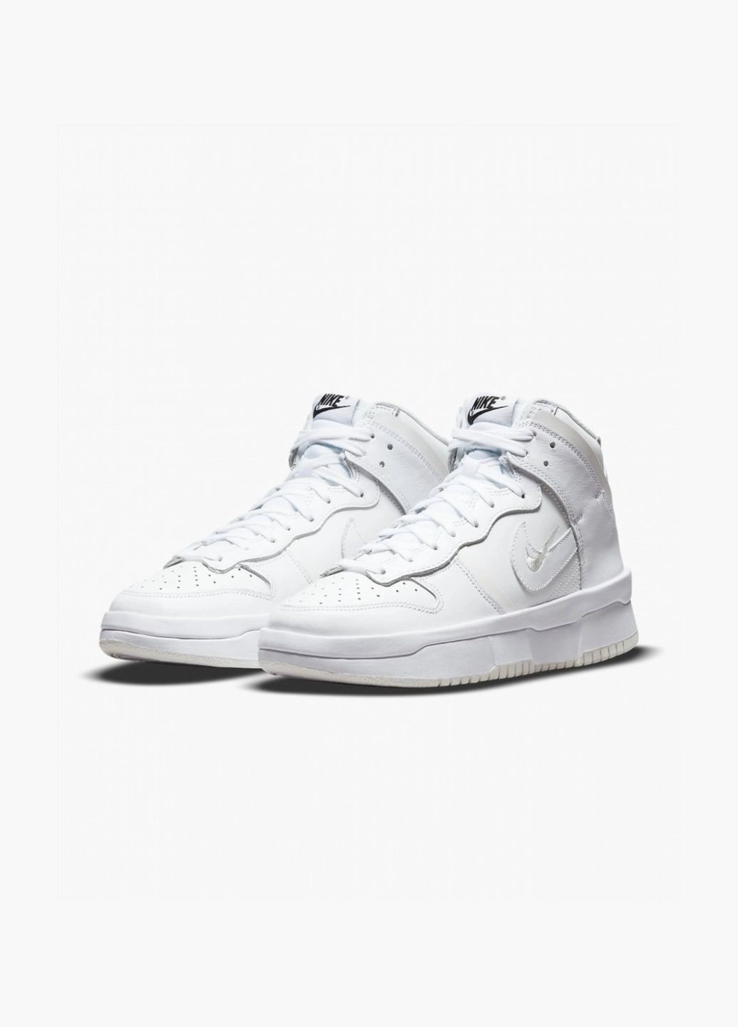 Кроссовки женские Dunk Hi Rebel Wmns White DH3718-100 Nike белые (333653648)