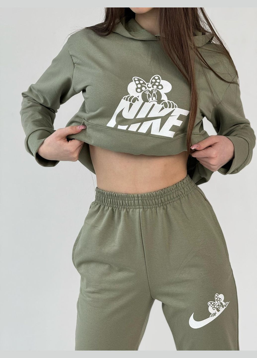 Жіночий спортивний костюм з двунитки з лого Vakko (323936343)