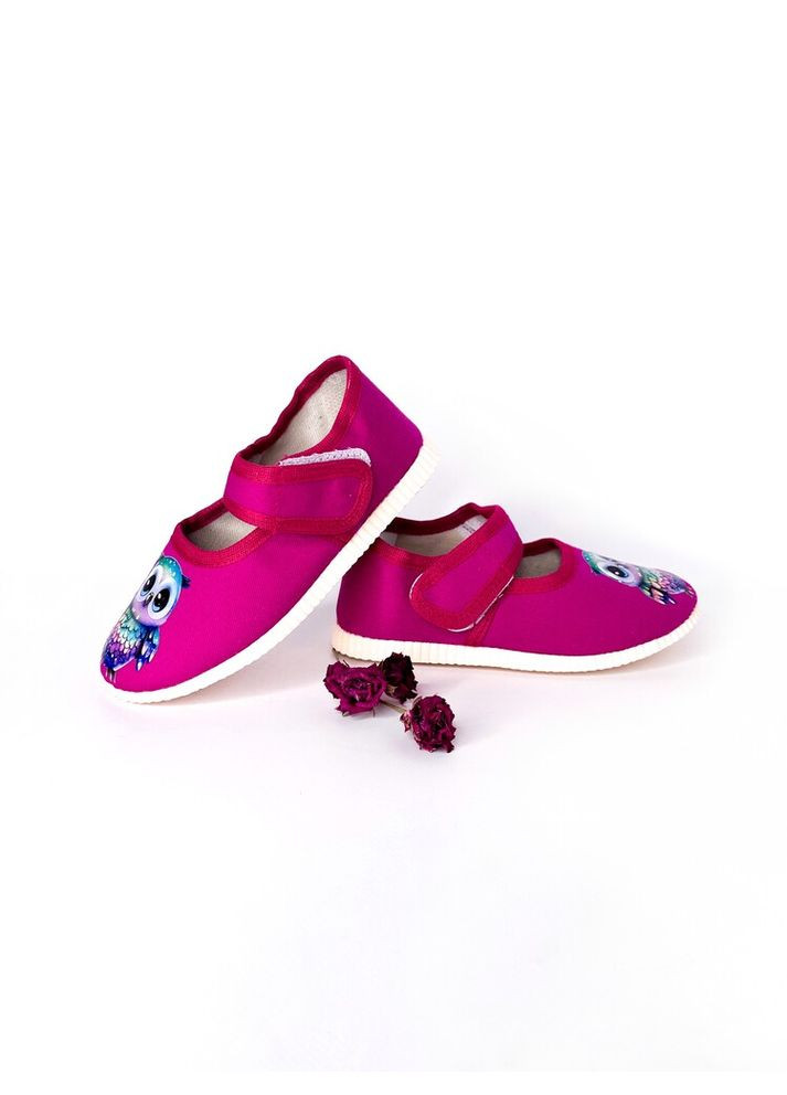 Текстильні тапочки 25 р 15,5 см малиновий артикул П16 Берегиня (315004869)