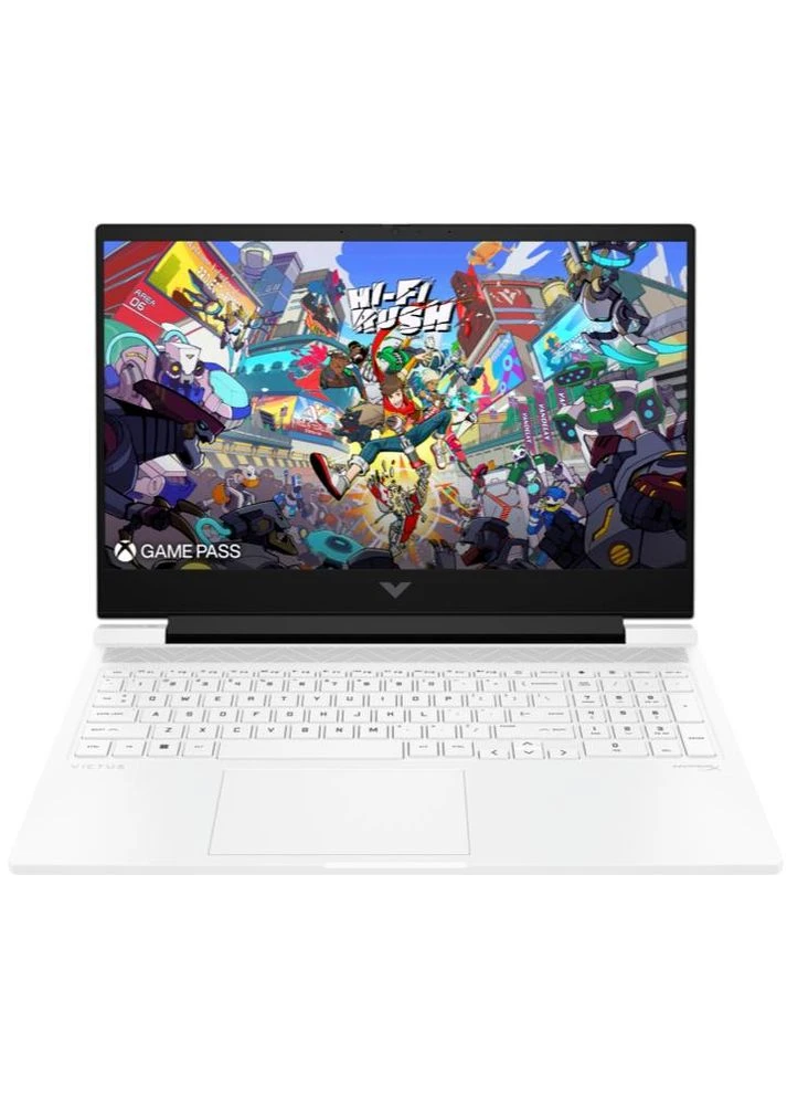 Ноутбук Victus 16r1030ru 16.1" FHD IPS AG, Intel i5-14450HX, 32GB, F1024GB, NVD4060-8, DOS, белый HP (316036230)
