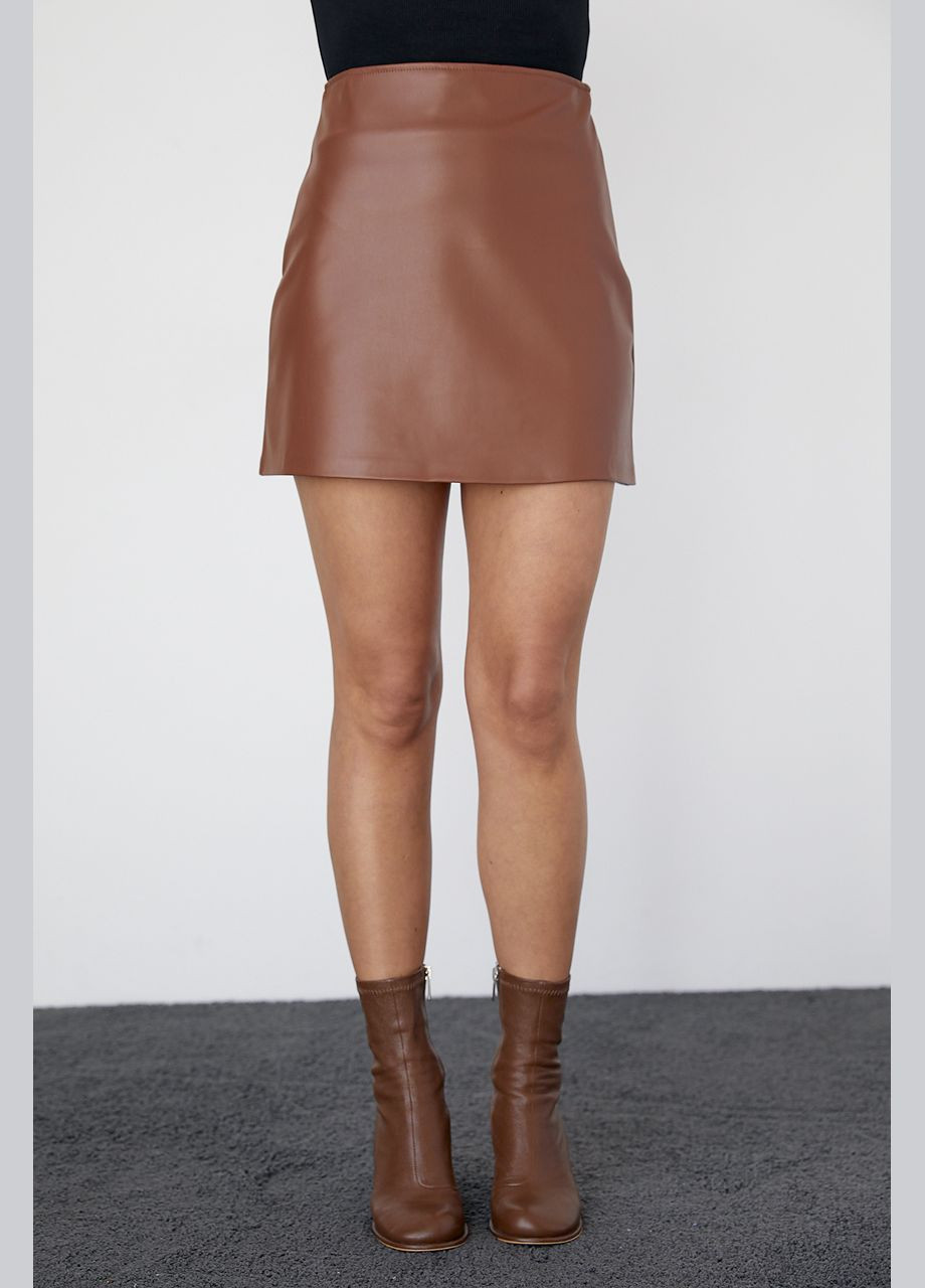 Міні спідниця з екошкіри Liton (297057641)
