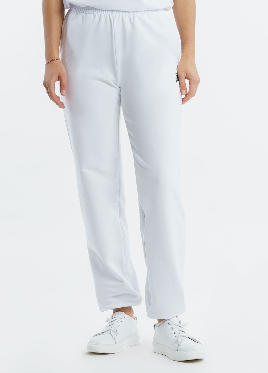 Спортивные брюки женские Freedom белые Arber sportpants w6 (282841898)