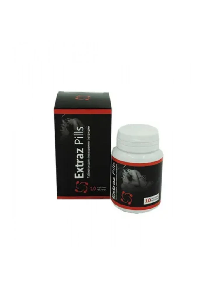 Таблетки Extraz Pills для підвищення потенції 10 шт (ціна за упаковку) Loveshop (297134957)