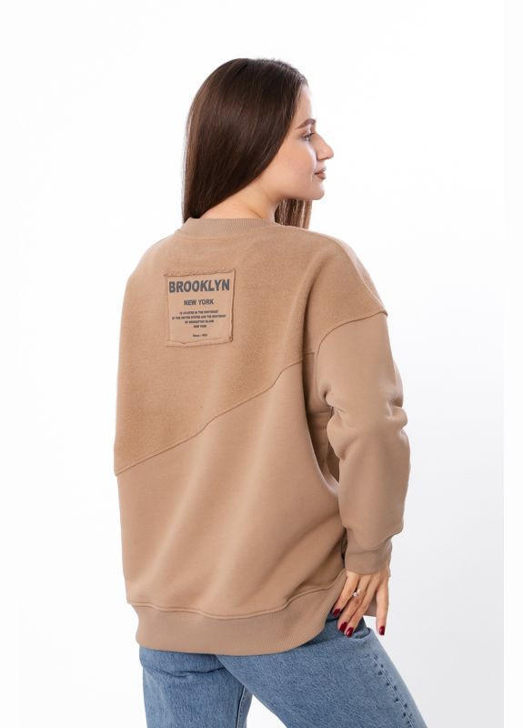 Коричневий зимовий джемпер жіночий (p-16133) Носи своє