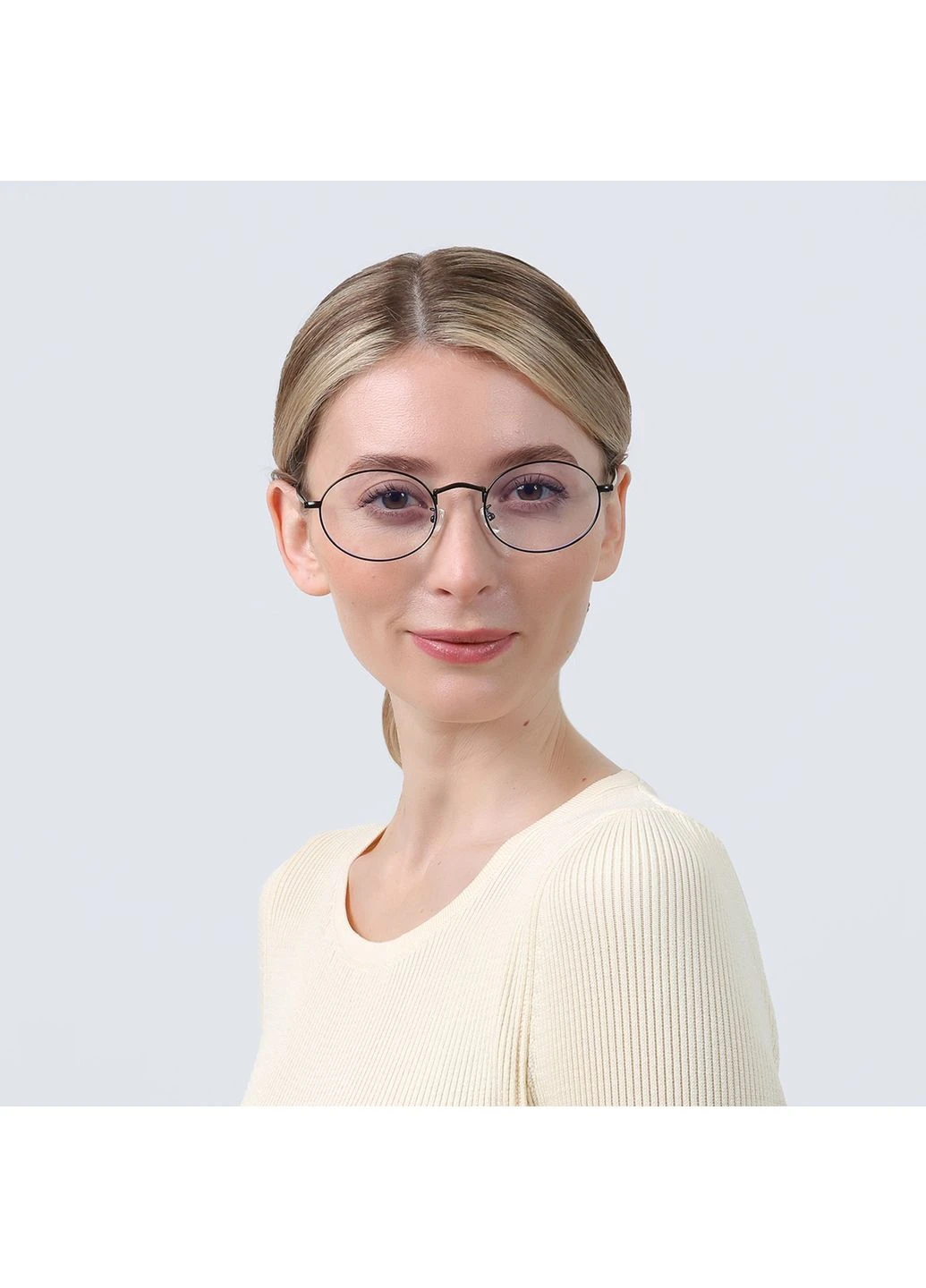 Іміджеві окуляри Овальні жіночі LuckyLOOK 004-716 (388648302)