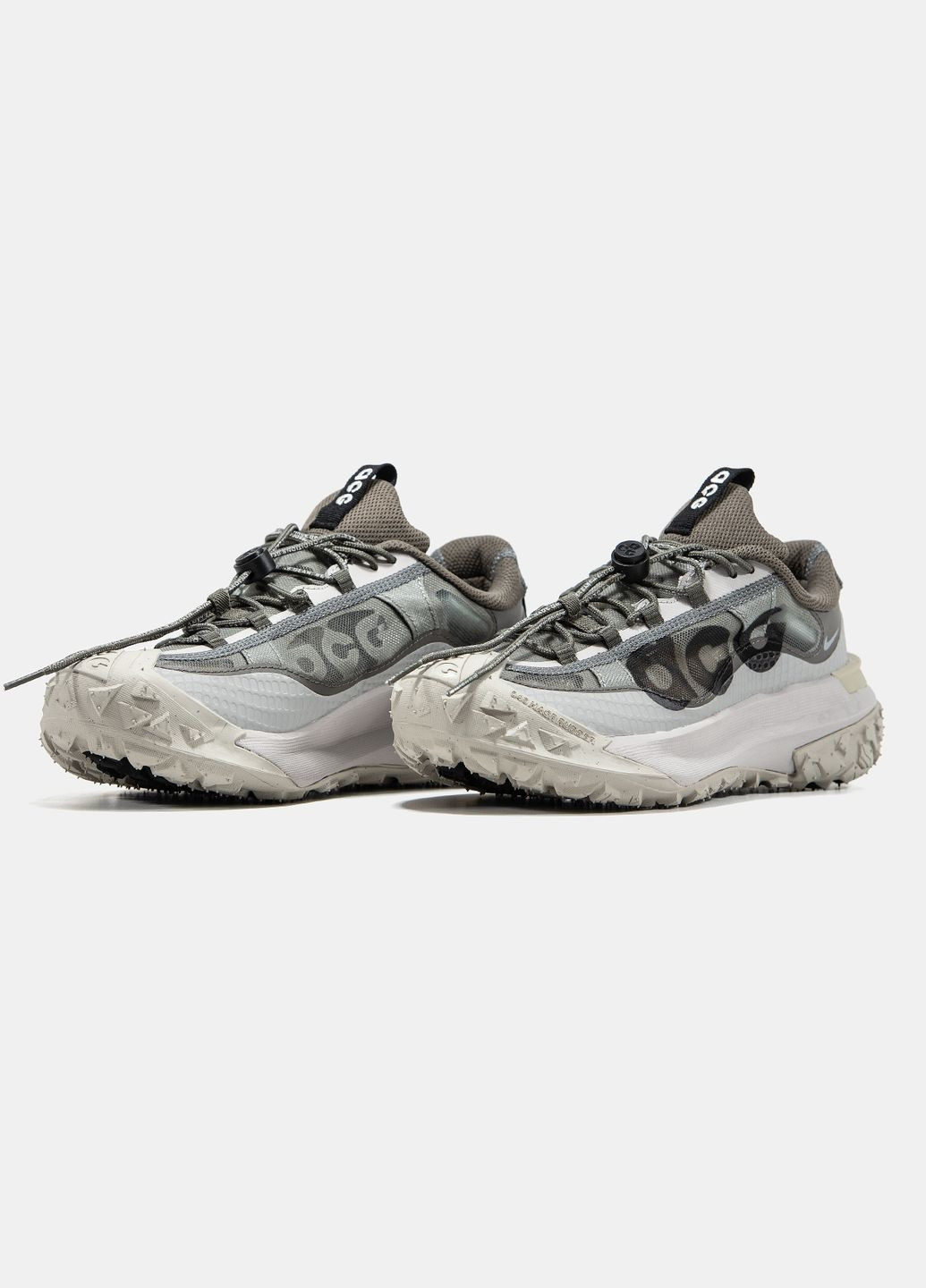 Бежевые демисезонные кроссовки мужские и женские nike acg mountain fly low 2 iron ore | найк ацг моунтеин бежевые No Brand