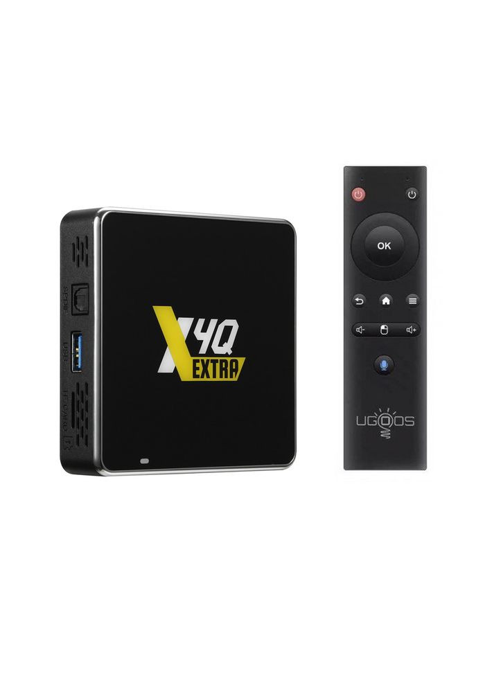 X4Q Extra 4/128 з аеропультом, Amlogic S905X4-J, Android 11 Ugoos (317295955)
