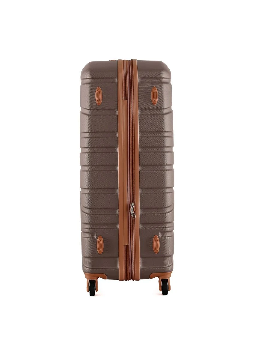Чемодан ABS 28" Гигант Коричневый Semi Line (393512721)