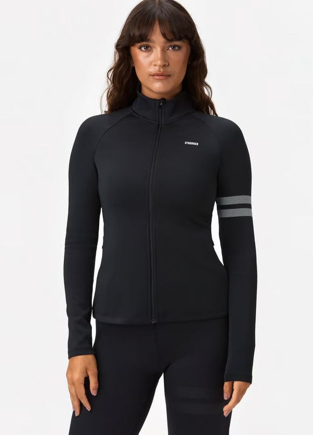 Спортивная зип-толстовка Stronger (370341618)