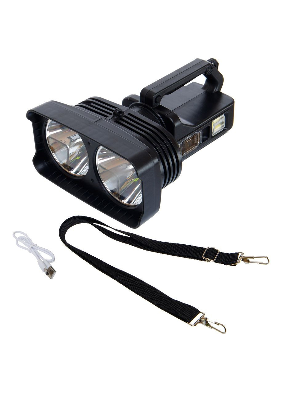 Ліхтар кемпінговий світлодіодний переносний (пластик, SMD, USB-вхід, р-р 20,8х28см, чорний) (BL-W5123) X-Balog (361433566)