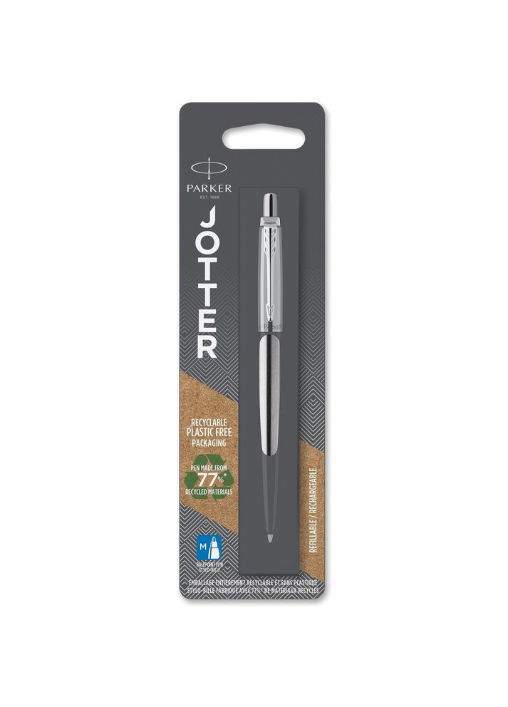 Ручка шариковая JOTTER 17 SS CT BP блистер 16 136 Parker (316467770)