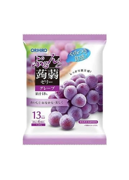 Purunto Konjac Jelly низькокалорійне конняку-желе (виноград), 120 г Orihiro (342142037)