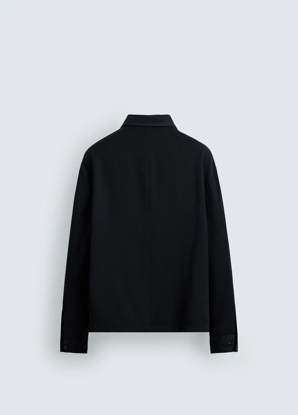 Темно-синя демісезонна куртка Zara