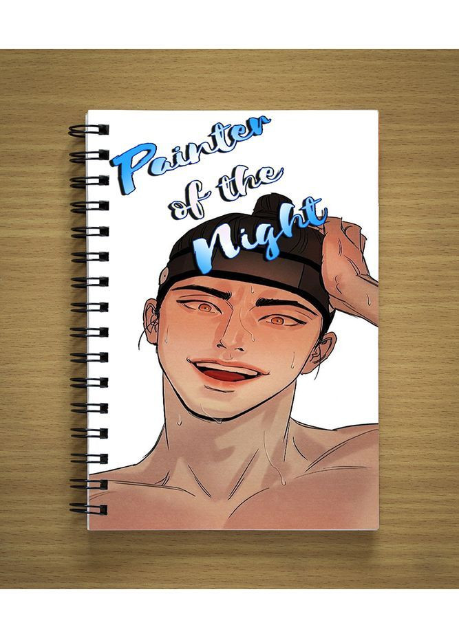 Блокнот Sketchbook Скетчбук с принтом anime Painter of the Night | аниме Ночные этюды #02 Kika (367088765)