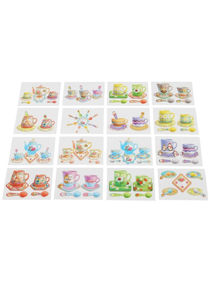 Настольная игра "Веселое чаепитие" (ПСД191) PSD191 деревянная Ubumblebees (301790394)