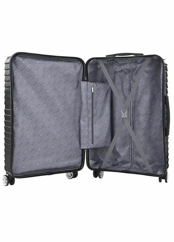 Чемодан 24" M 64л Black (DAS302951) Semi Line (322200155)