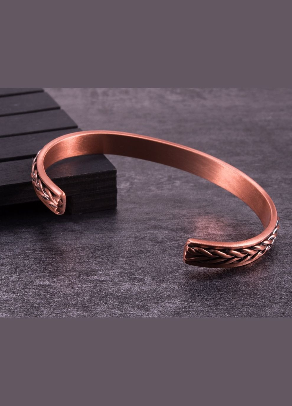 Браслет женский магнитный медный на руку Cooper CB - 046 (327880703)