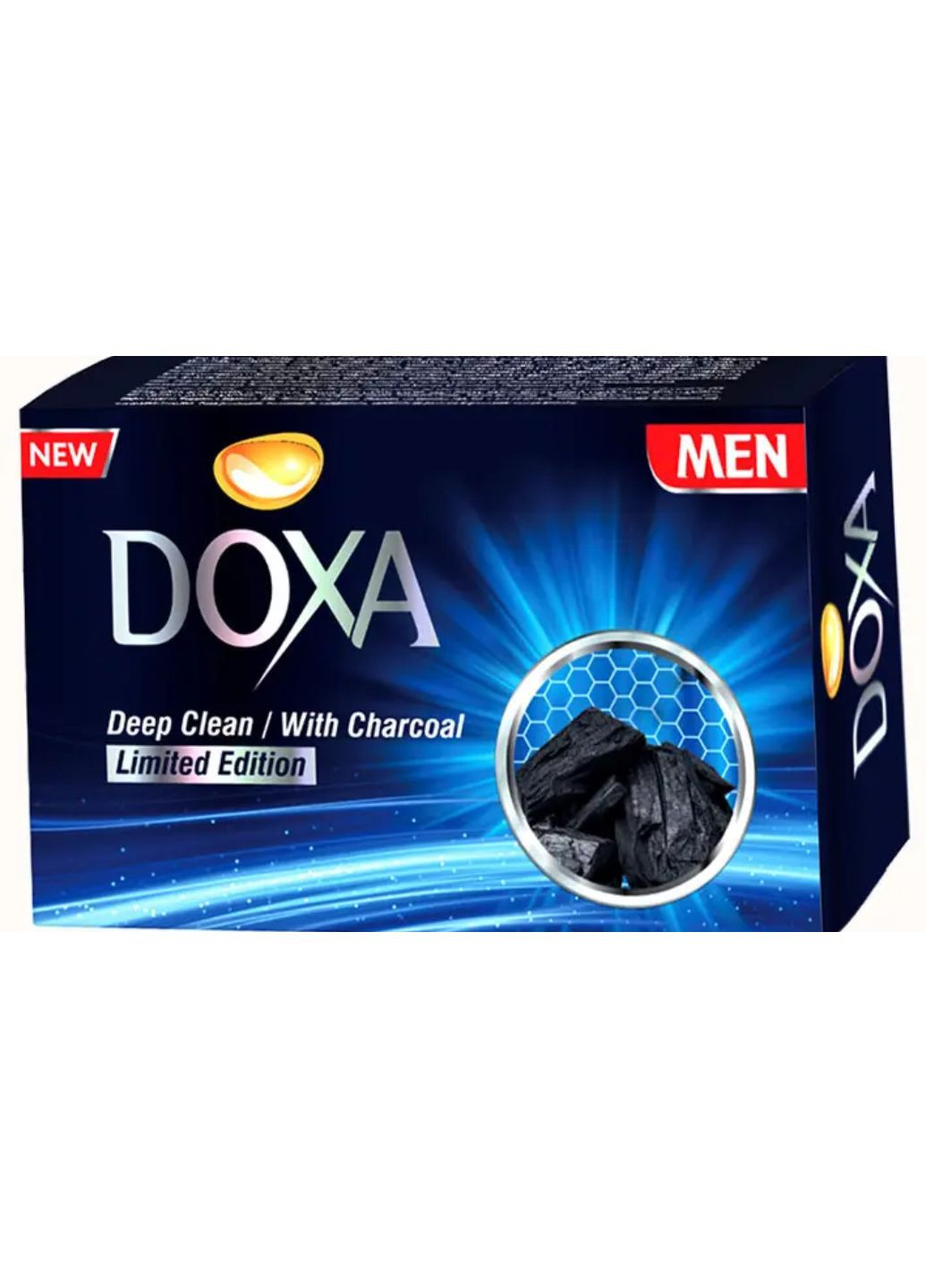 Мило парфум MEN із деревним вугіллям для чоловіків 90 г. Doxa (278638976)