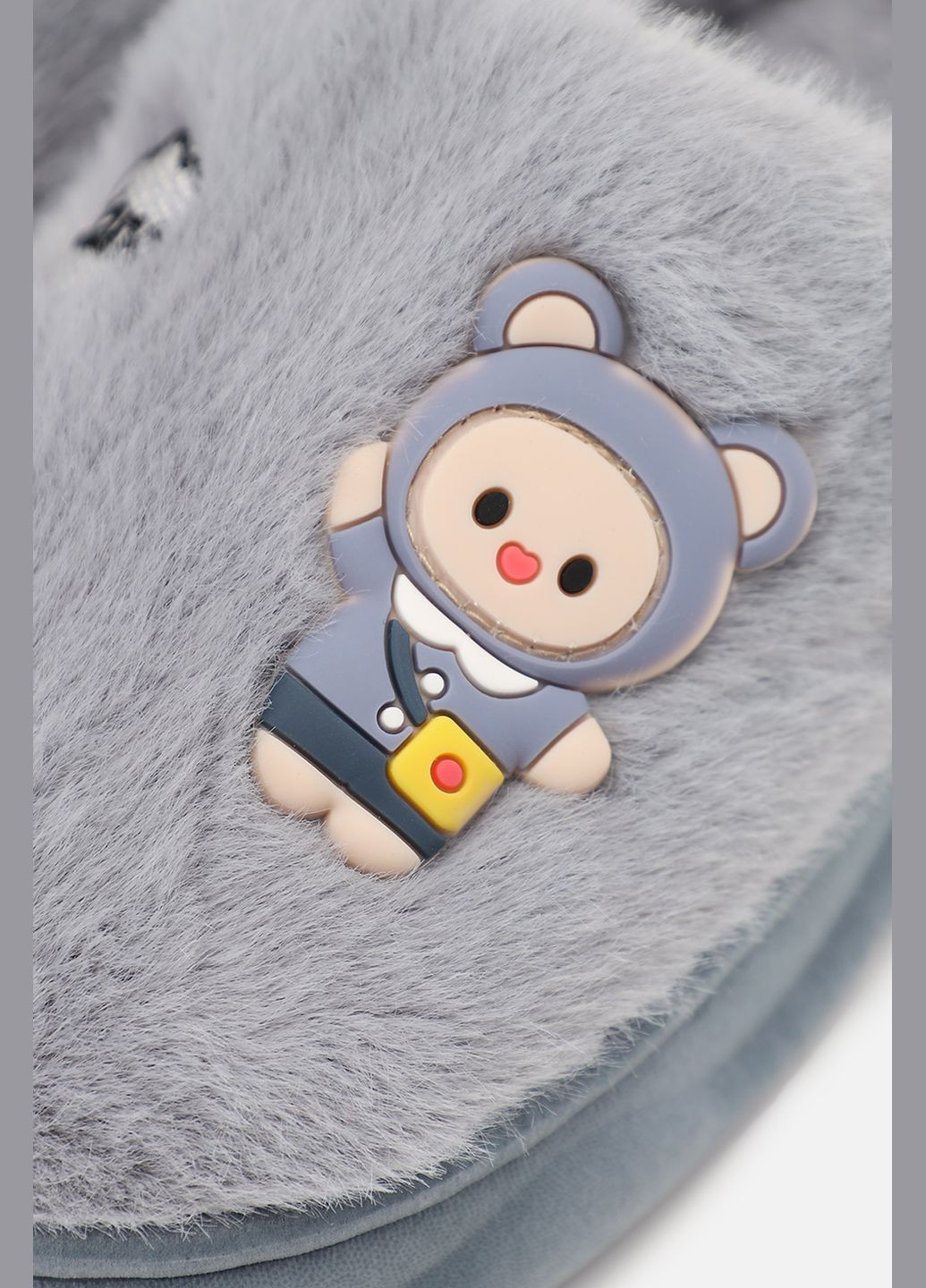 Капці домашні для хлопчика колір сіро-блакитний CB-00276360 Yuki (337710829)