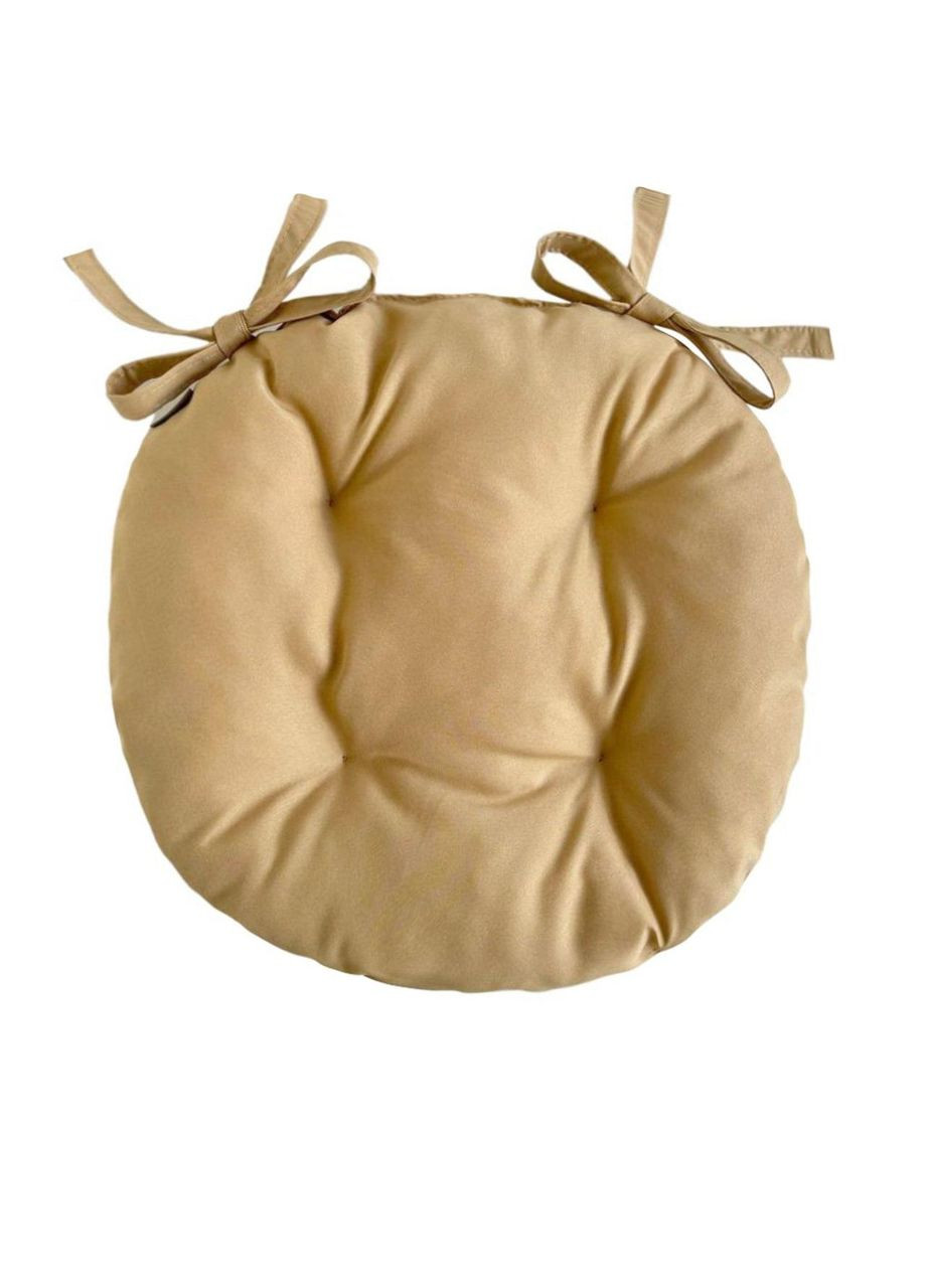 Подушка на стул и кресло см кремовый. No Brand (324828908)