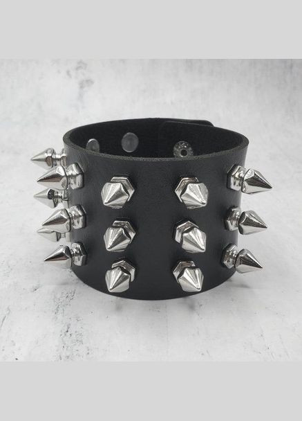 Стильный кожаный браслет с шипами на руку, рок браслет AAA (340467555)