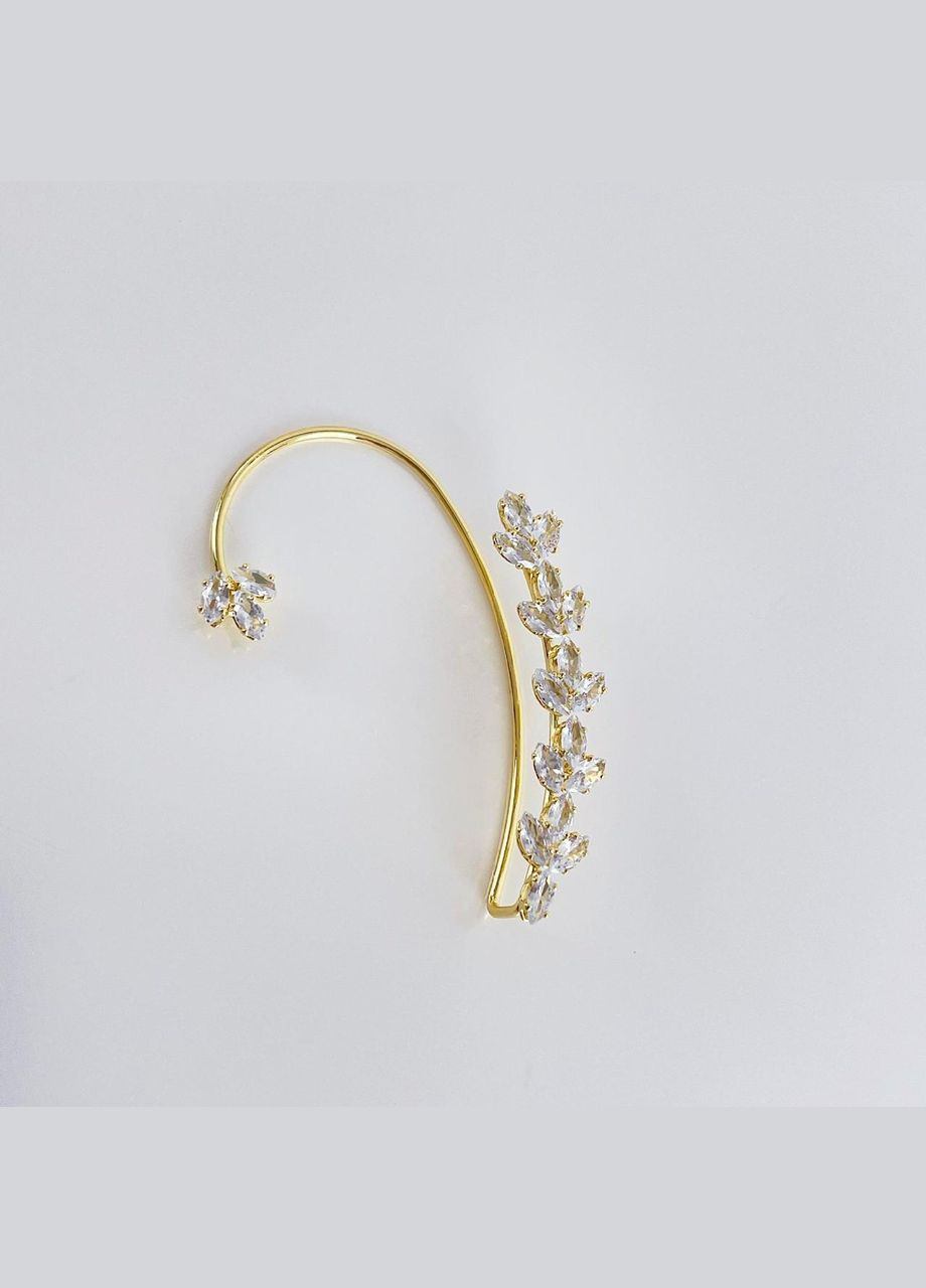 Сережка-кафа на ліве вухо (12-192) No Brand (314931210)