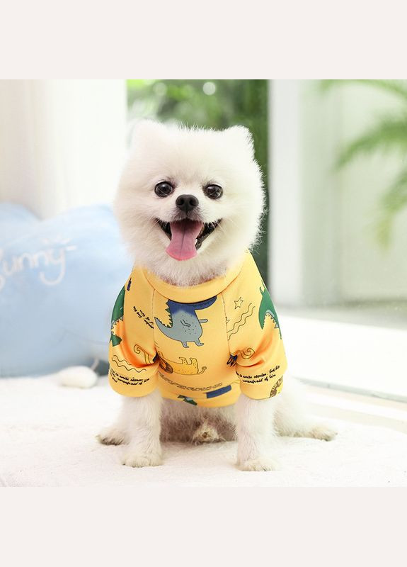 Пуловер для котов и кошек Pet Style "Зоопарк" Желтый XS No Brand - (323235719)