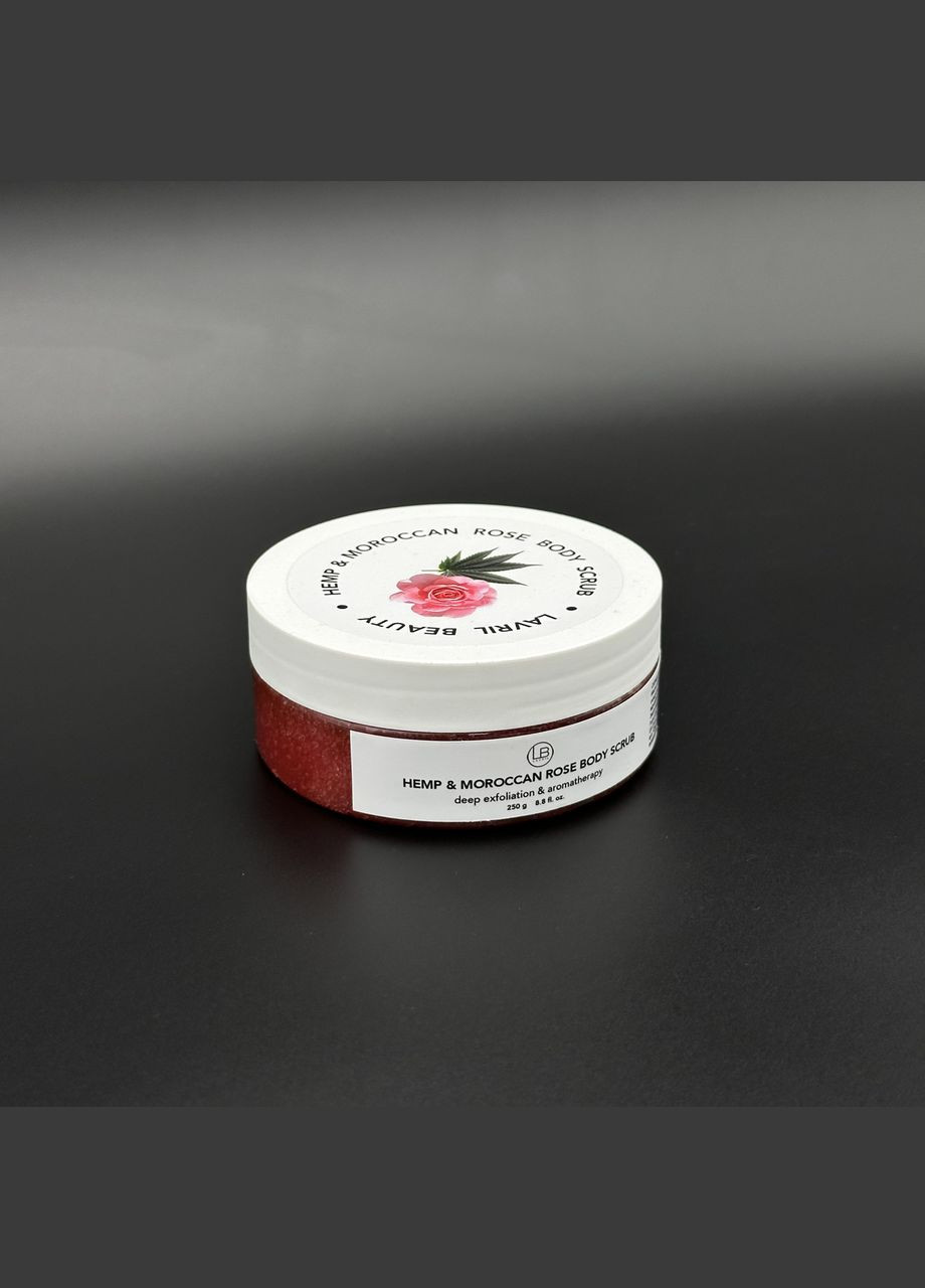 Скраб конопляний мароканска роза LB No Brand (346488676)