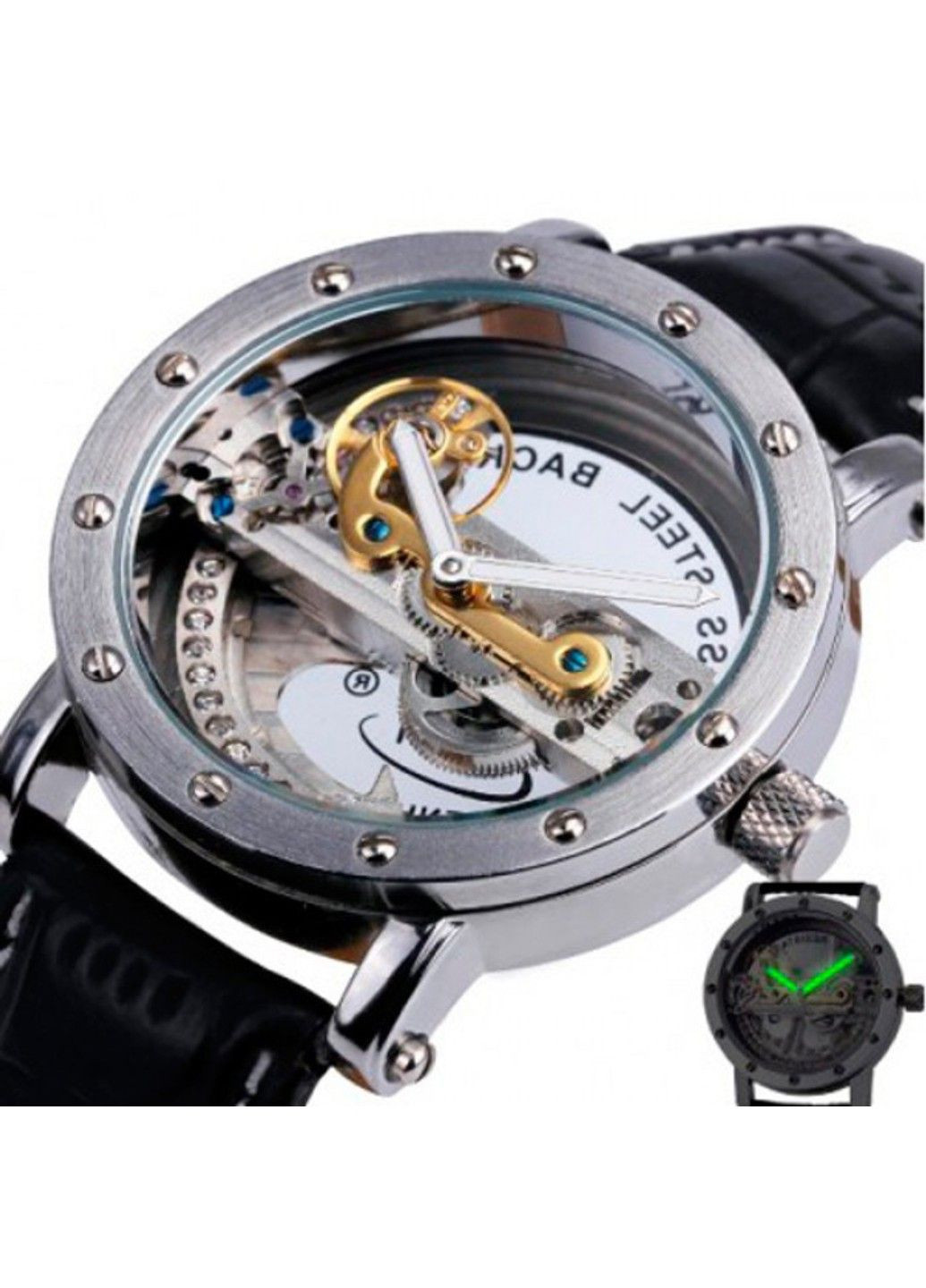 Чоловічий годинник Air Silver Forsining (315704876)