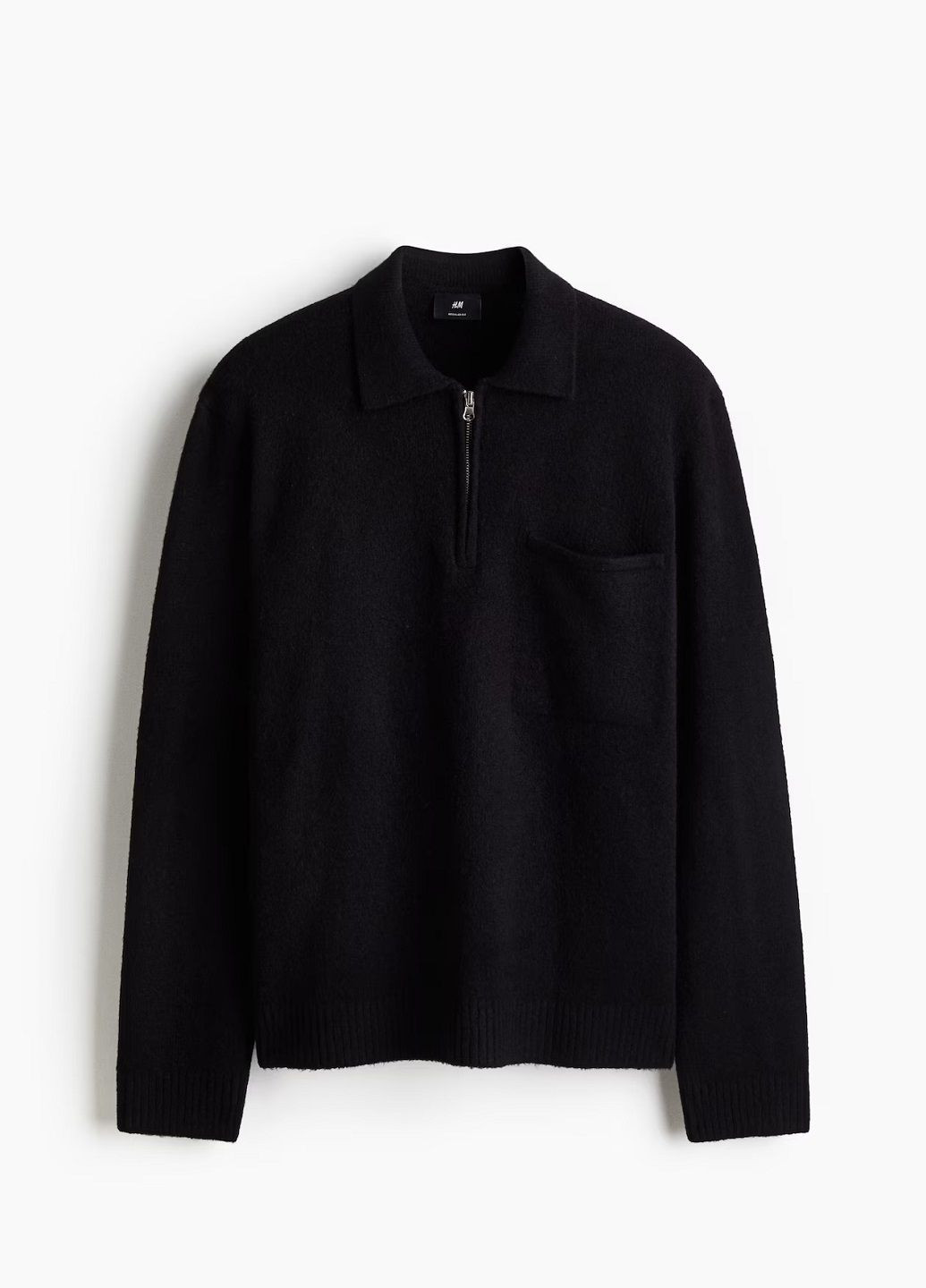 Чорний демісезонний светр H&M