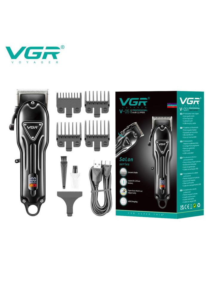 Акумуляторна машинка для стрижки V-051 VGR (364664545)