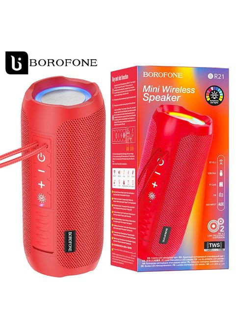 Портативная колонка BR21 красная Borofone (346498862)