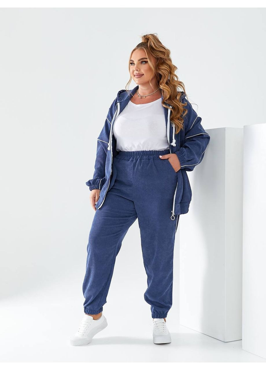 Костюм прогулянковий,вельвет,штани та кофта Україна (350197693)