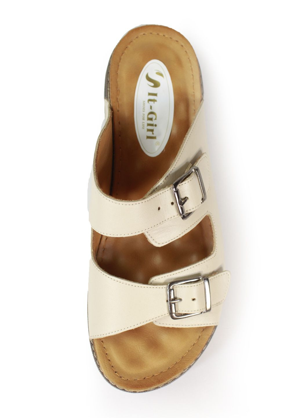 Бежевые сабо It-Girl