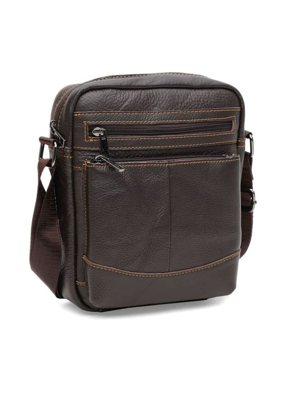 Чоловіча шкіряна сумка K1133br-brown Keizer (311553101)