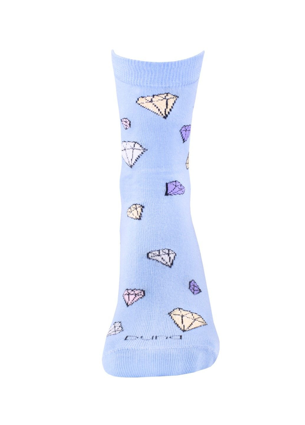 Блакитні шкарпетки жіночі Duna (264216735)