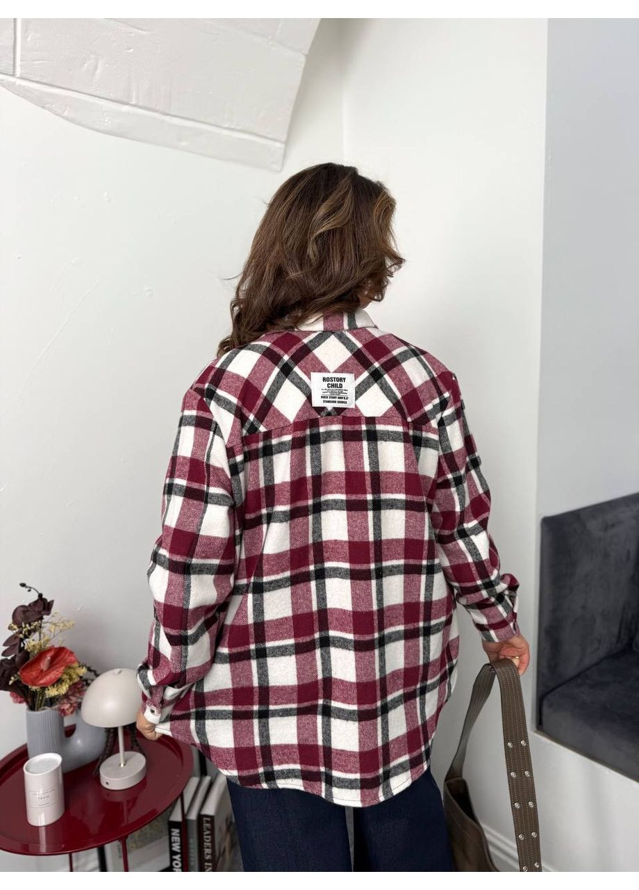 Сорочка з турецького кашеміру у клітинку — ЗАМІРИ В ОПИСІ Vione (370285452)