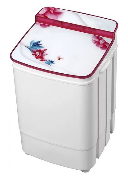 Пральна машина напівавтоматична PWA 621 GR, White/Red, 6кг, 1 програма, 1 бак, 300 об/хв, A, 68x43x41см PRIME TECHNICS (314779558)