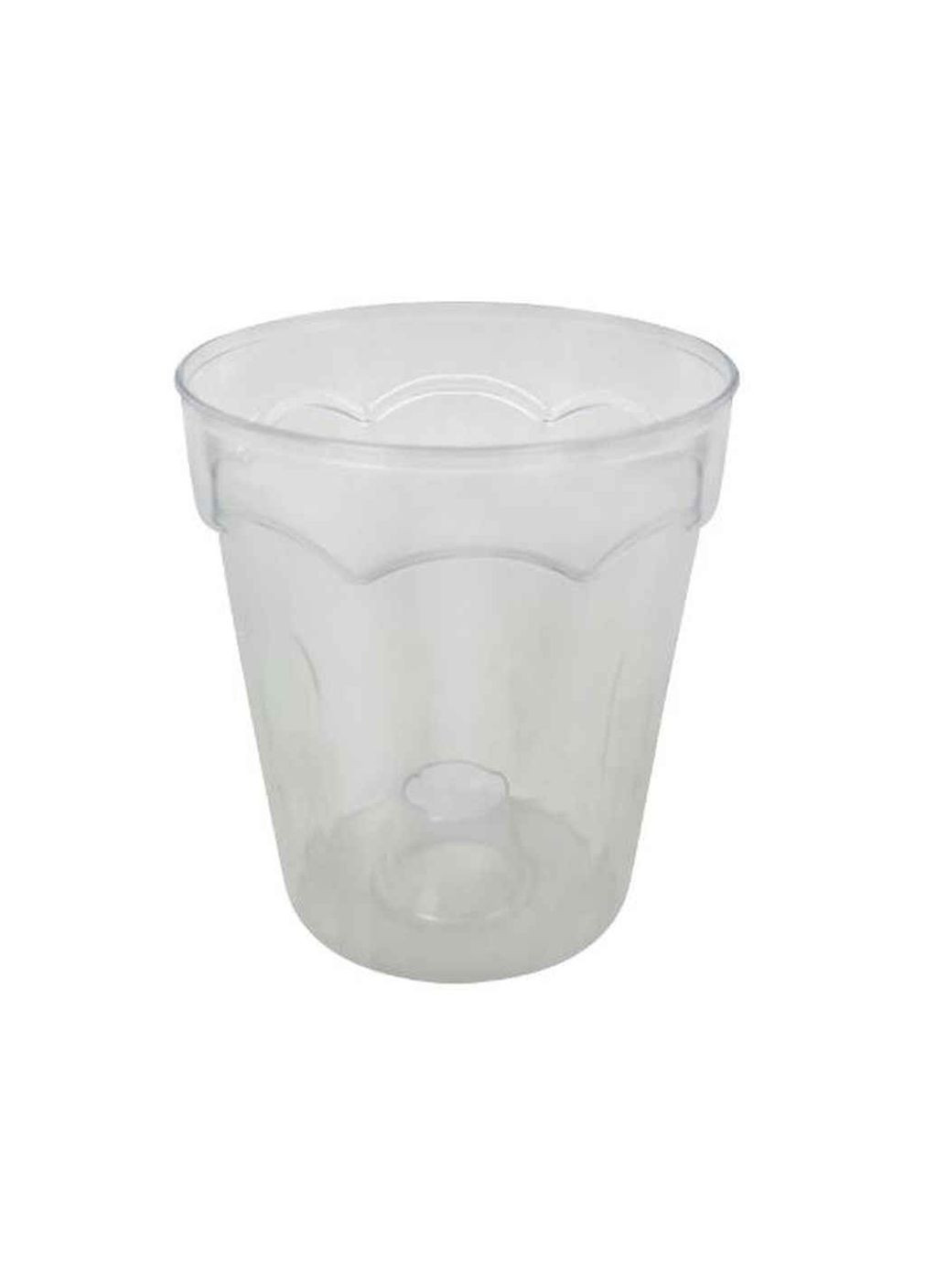 Кашпо 2,8л "Колизей" 184мм, Прозрачный Еталон-С (357218651)