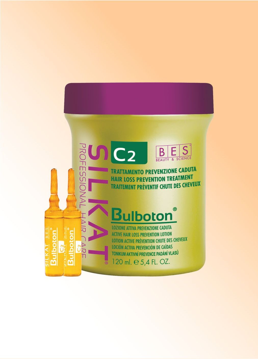 Лосьйон проти випадіння волосся C2 Silkat Bulboton (Італія) BES (311656306)