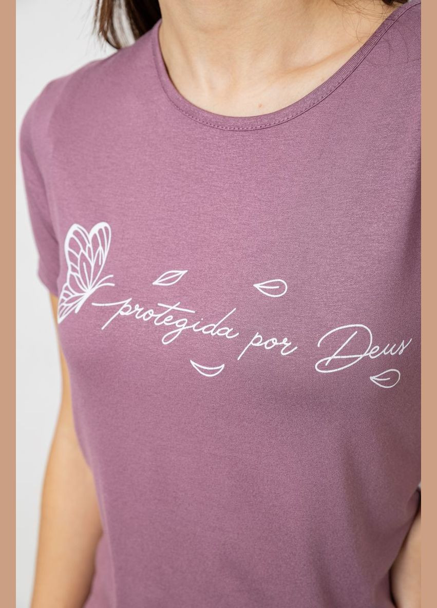 Футболка жіноча з принтом Ager 244R508 - (319359651)